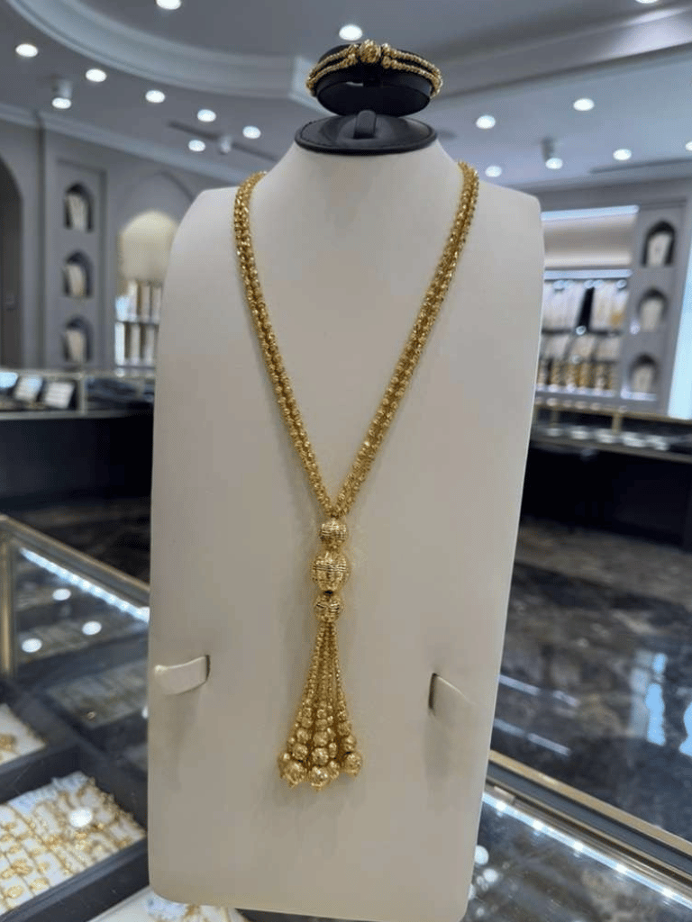 21K Gold Necklace Set